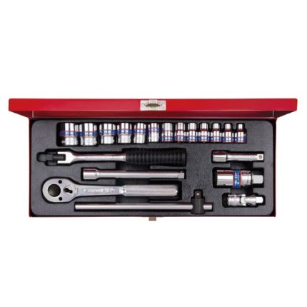 جعبه بکس 20 پارچه درایو 3/8 کینگ تونی 3020MR02 آچار فروش