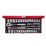 جعبه بکس 36 پارچه درایو 3/8 اینچی و میلیمتر 3036CR آچار فروش