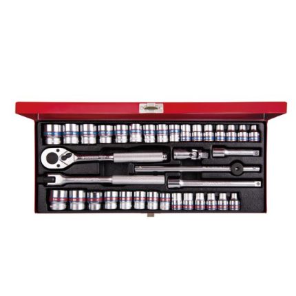 جعبه بکس 36 پارچه درایو 3/8 اینچی و میلیمتر 3036CR آچار فروش