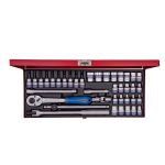 جعبه بکس 39 پارچه درایو 3/8 کینگ تونی 3537MR آچار فروش