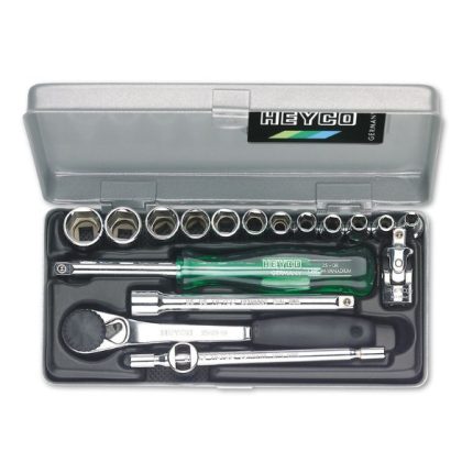 جعبه بکس درایو 1/4 هایکو 17 پارچه آچار فروش