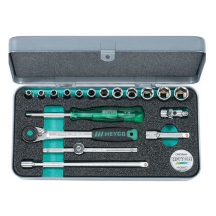 جعبه بکس درایو 1/4 هایکو 18 پارچه آچار فروش