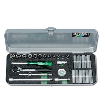 جعبه بکس درایو 1/4 هایکو آلمان 28 پارچه آچار فروش