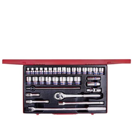 جعبه بکس میلیمتری 33 پارچه کینگ تونی مدل 4034MR آچار فروش