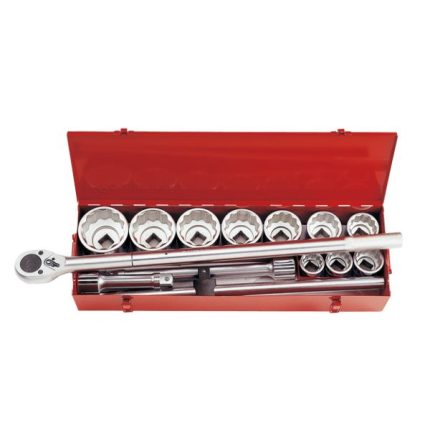 جعبه بکس میلیمتری درایو 1 اینچ کینگ تونی مدل 8015MR آچار فروش