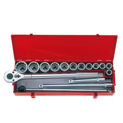 جعبه بکس میلیمتری درایو 3/4 اینچ کینگ تونی مدل 6016 آچار فروش