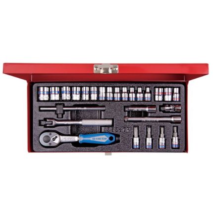 جعبه بکس هواگیری 26 پارچه کینگ تونی مدل 2526CR اچار فروش