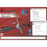 پانچ واشر بری 2 تا 60 میلیمتر پرگار دار راکودون RJ260P - Image 3