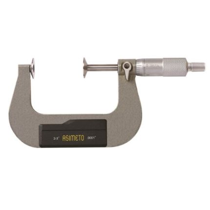 میکرومتر دیسکی 25-0 میلیمتر اسیمتو 0-01-141 آچار فروش