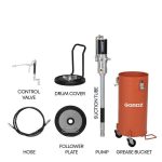 گریس پمپ سطلی بادی 15 کیلویی گروز BGRP15 - Image 3