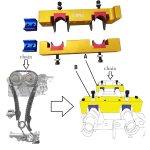 ابزار تایمینگ مرسدس بنز L.k A2195 - Image 7