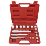 جعبه کاسه نمد جا زن 17 عددی اسکیل YF-63032 آچار فروش