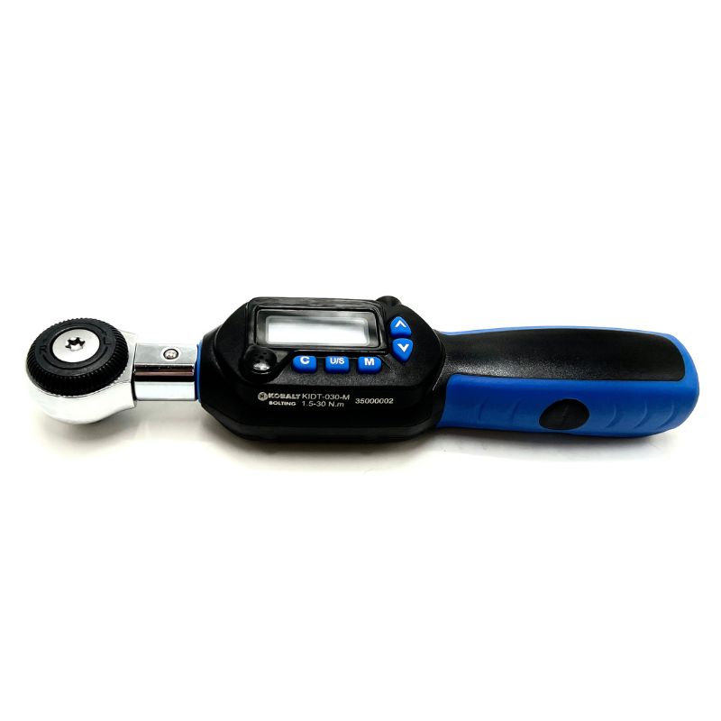 ترکمتر دیجیتال دسته کوتاه 30 نیوتن مارک کبالت